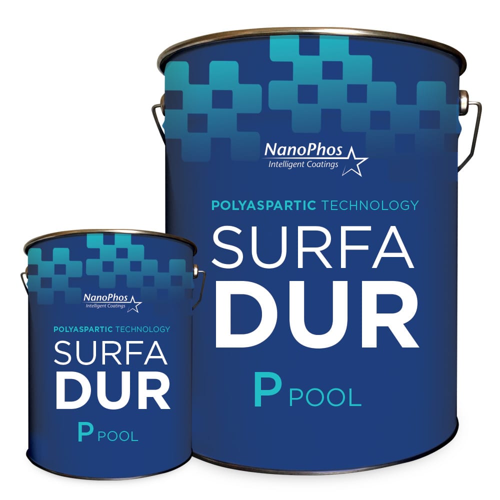 SurfaDur P Pool - Polyaspartic flexible pool coating