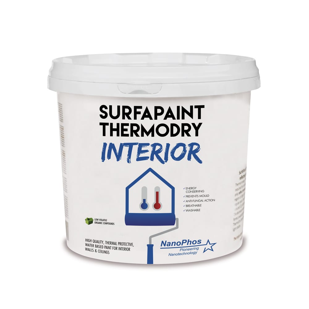 SurfaPaint ThermoDry - Thermal-regulating paint with nano-ceramic microspheres